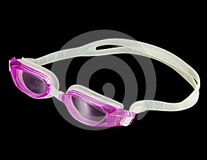 Pink Swimming Goggles