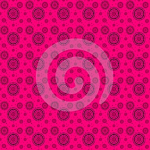 Pink Swril Circle digital background surface pattern, fabric, print, paper, wrap