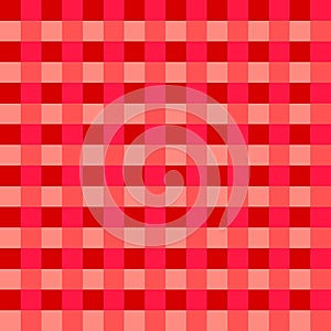 Pink tablecloth Vector. Traditional tablecloth pattern Vector. Pink color square pattern