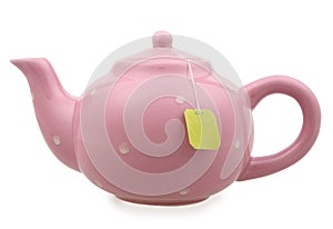 Pink teapot