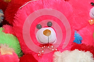 Pink Teddy Bear Doll