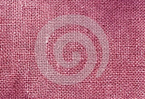 Pink textile sack texture