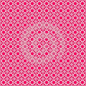 Pink tile vector pattern for seamless wallpaper
