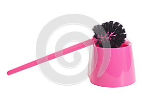 Pink Toilet brush