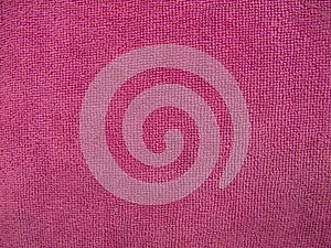 Pink towel texture, cloth background photo