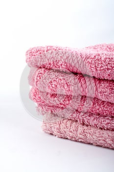 Pink towels