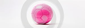 Pink Toy Toy Soccer Ball White Background Pink Toy Soccer Ball, White Background, Toys, Home Decor
