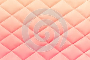 Pink tufting stitched fabric cloth background
