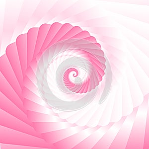 Pink twirl