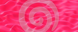 Pink twisty wave lines background