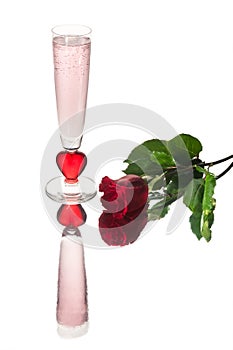 Pink Valentine Flute