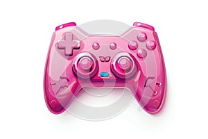 Pink Video Game Controller