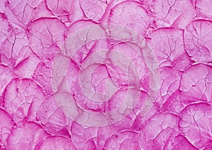 Texturen aus rosa Farbe oder Gips a kunst 