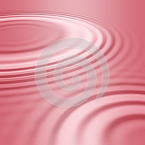 Pink water ripples or waves