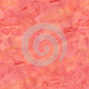 Pink Watercolor Paper Background Texture