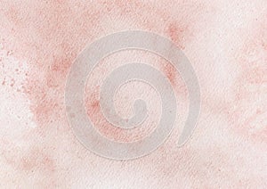 Pink watercolor stains and splatter grunge background texture. paper textured for design templates invitation card