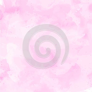 Pink watercolor subtle vector background