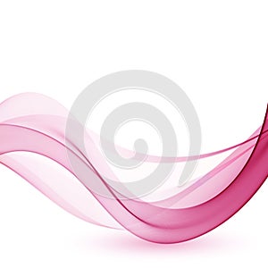 Pink wave flow Fbstract vector wave background eps10