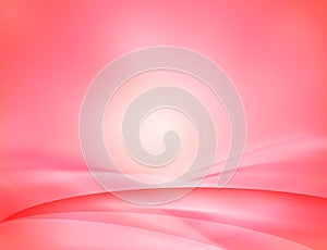 Pink wavy abstract background