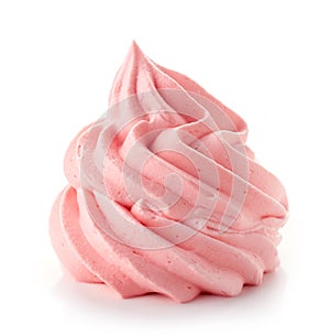 Pink whipped cream