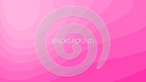 Pink and white abstract background with wavy pattern and gradient shades