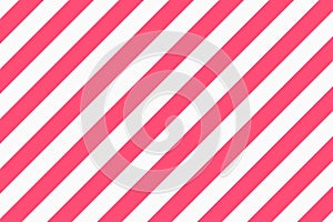 Pink white diagonal stripes pattern. Abstract background.