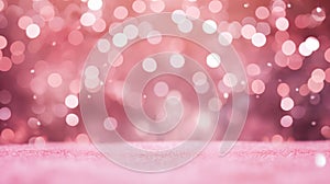 pink and white lights abstract bokeh background