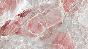 Elegant Pink and White Marble Texture Background