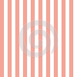 Pink white stripes seamless pattern. Vector illustration.