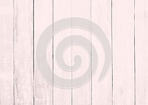 Pink wood floor texture background. plank pattern surface pastel painted wall; gray board grain tabletop above oak timber;