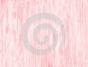 Pink wood planks background. Pink wooden vertical boards decoration.