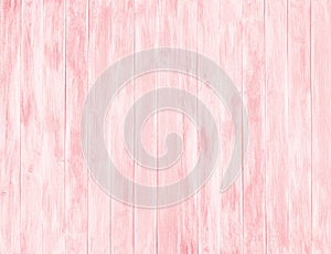 Pink wood planks background. Pink wooden vertical boards decoration. photo