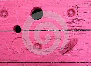 Pink wood texture background