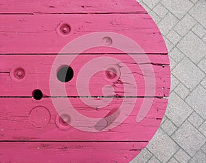 Pink wood texture background