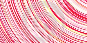 Pink yellow awesome colorful rounding pattern. Abstract school education design. Cool sun shining creative. Colored curves