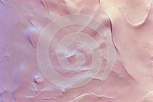 Pink and yellow gradient cream texture