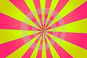 Pink Yellow Pin Wheel Spotlight