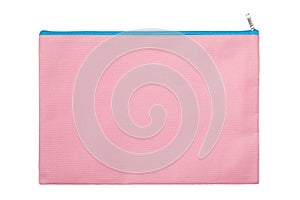 pink zipper bag