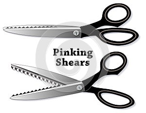 Pinking Shears for Sewing, Tailoring and Quilting