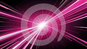 pinklight lines with a sense of speed back ai generated