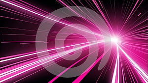 pinklight lines with a sense of speed back ai generated