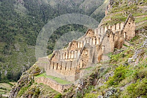 Pinkulluna Inca ruins near Cusco