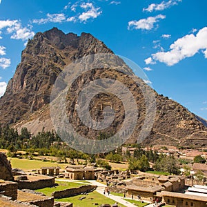 Pinkuylluna, archaeological site at Ollantaytambo