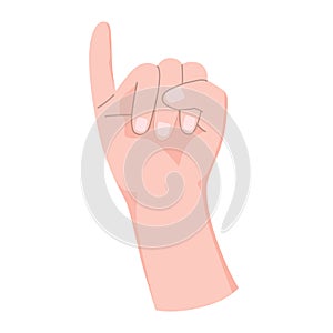 Pinky promise hand gesturing. Concept of reconciliation of friends or lovers.