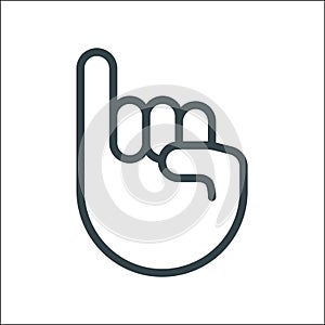 Pinky promise icon finger vector trustworthy swear cooperation friendship. Pinky promise emoji