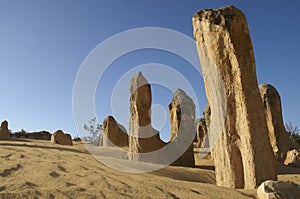 Pinnacle desert, Nambung NP, Western Australia photo