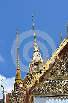 Pinnacle in grand palace photo