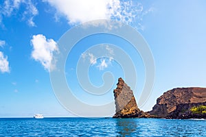 Pinnacle Rock and the Ocean