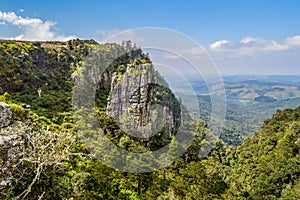 The Pinnacle rock a very tall quartzite rock in Sabie Graskop Mpumalanga South Africa