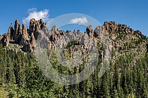 Pinnacles in Custer State Park, South Dakota